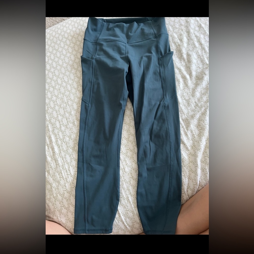 Teal Athletic Leggings
